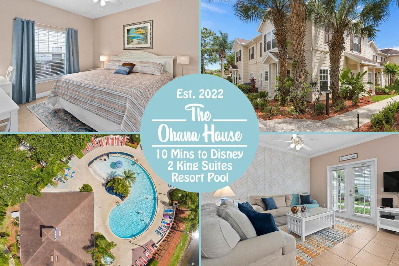 Charming Townhouse With 2 King Suites & Amazing Pool Only 10 Mins To Disney Kissimmee Exterior photo